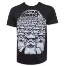 Star Wars Stormtroopers Marching Army T-Shirt Black