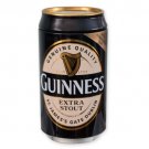 Guinness Beer Can Coin Bank Black