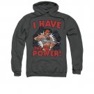 He-Man I Have The Power Pullover Hoodie Gray