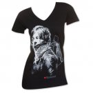 The Walking Dead Daryl Bandana Slit Back T-Shirt Black