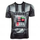 Star Wars Darth Vader Sublimated Costume Tee Shirt Black