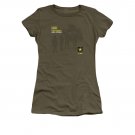 US Army Strong Juniors T-Shirt Green