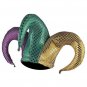 Mardi Gras Party Sequin Jester Costume Hat Purple