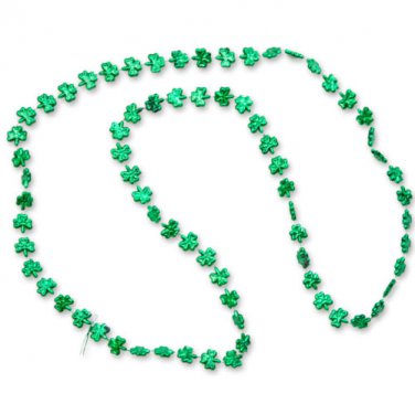 Shamrock Novelty Beads Green
