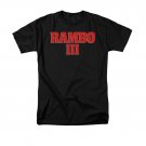 Rambo III Logo T-Shirt Black