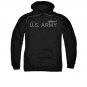 US Army Helicopter Pullover Hoodie Black