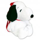 Peanuts Plush Snoopy Backpack White