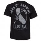 Sons Of Anarchy California Original Logo T-Shirt Black