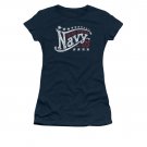 US Navy Stars Juniors T-Shirt Blue