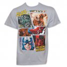 All-New Thrills Marvel Tee Shirt - Grey Gray