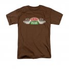 Friends Central Perk Tee Shirt Brown