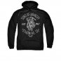 Sons Of Anarchy Fabric Print Pullover Hoodie Black