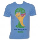 FIFA Men's World Cup Brasil Tee Shirt Blue