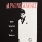 Scarface The World Is Yours Tee Shirt Black