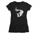 Watchmen Rorschach Face Juniors T-Shirt Black