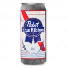 PBR Silver Beer Can Sticker White