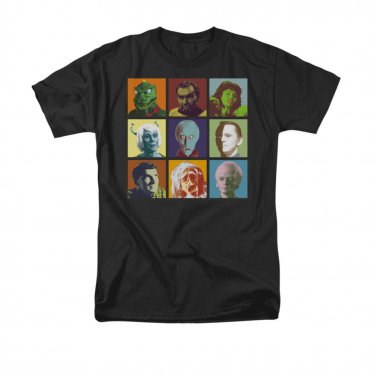 Star Trek Alien Squares Tee Shirt Black