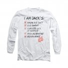 Fight Club Jack's Long Sleeve T-Shirt White
