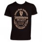 Guinness Irish Gaelic Label TShirt Black