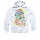 Justice League DC Comics Halftone Pullover Hoodie White