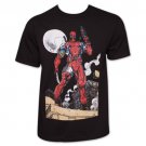 Deadpool Deaders Knell Rooftop TShirt Black