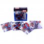Spiderman Glass Coaster Segments Set Blue