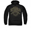 Superman University Of Metropolis Pullover Hoodie Black