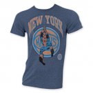Spiderman New York Knicks Webslinger Tee Shirt Blue