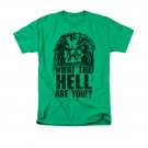 Predator Men's What The Hell Are You Tee Shirt Green