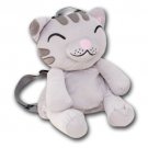 The Big Bang Theory Soft Kitty Purse Plush Cat Backpack Bag Gray