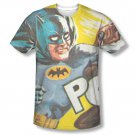 Batman TV On The Chin Sublimation T-Shirt White