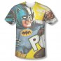 Batman TV On The Chin Sublimation T-Shirt White