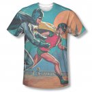 Batman TV Let's Go Sublimation T-Shirt White