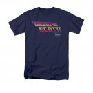 Back To The Future Great Scott Tee Shirt Blue