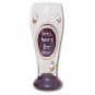 Will Work for Beer Beer Glass Clear