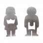 His And Her Bottle Openers Silver