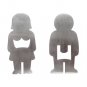 His And Her Bottle Openers Silver