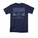 Star Trek Starfleet Academy Earth T-Shirt Blue