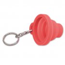 Poppin Shots Folding Shot Glass Keychain Red