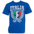 Italy World Cup Soccer 2014 T-Shirt Blue