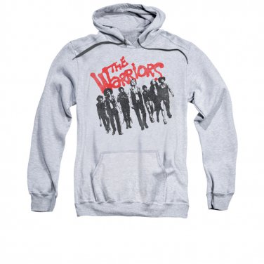 The Warriors Nine Gray Pullover Hoodie Black