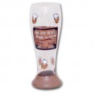 The Liver is Evil Beer Glass Clear