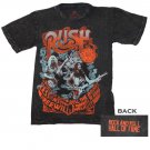 Rock and Roll Hall of Fame Inductees RUSH T-Shirt Gray