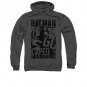 Batman Caped Crusader Pullover Hoodie Gray