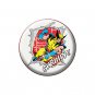 Wolverine Shrip Phrase Button White