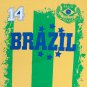 Brazil Soccer Team World Cup Jersey Shirt Yellow