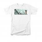 Rocky Cutout Logo T-Shirt White