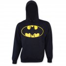 Batman Bat Logo Hoodie Black