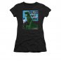 Edward Scissorhands Juniors Was Here Tee Shirt Black
