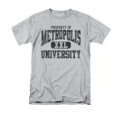 Superman Property Of Metropolis University T-Shirt Gray